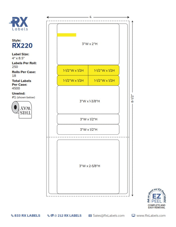 - order page - リ Instant Reorder – Rx Labels
