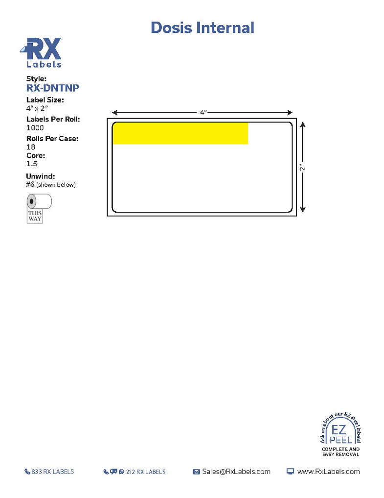 Products – Rx Labels